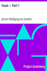 Book cover of "Faust — Part 1"