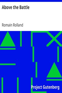 Book cover of "Above the Battle"