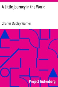 Book cover of "A Little Journey in the World"