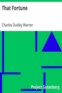 Book cover of "That Fortune"