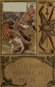 Book cover of "Three Young Ranchmen; or, Daring Adventures in the Great West"