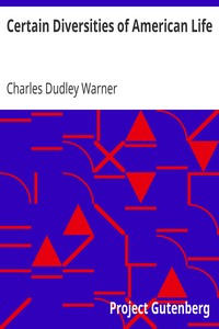 Book cover of "Certain Diversities of American Life"