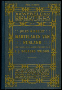 Book cover of "Martelaren van Rusland"
