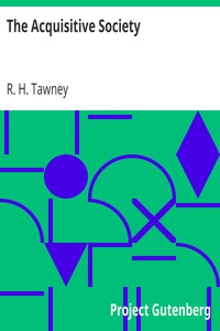 Book cover of "The Acquisitive Society"