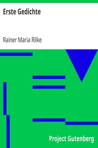 Book cover of "Erste Gedichte"