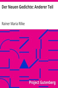 Book cover of "Der Neuen Gedichte: Anderer Teil"