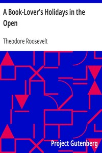 Book cover of "A Book-Lover's Holidays in the Open"