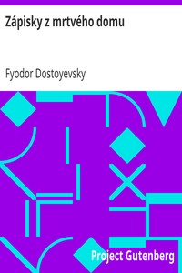 Book cover of "Zápisky z mrtvého domu"