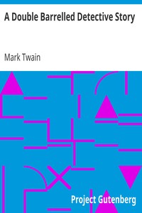 Book cover of "A Double Barrelled Detective Story"
