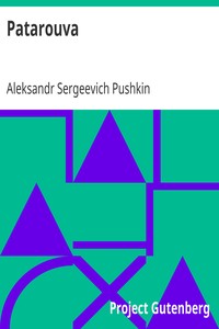 Book cover of "Patarouva"