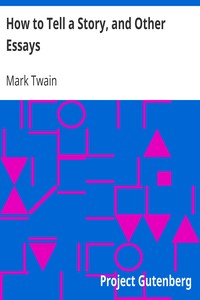 Book cover of "How to Tell a Story, and Other Essays"