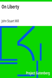 Book cover of "On Liberty"
