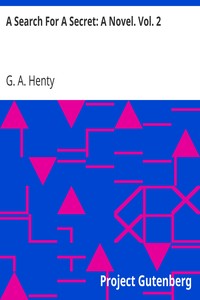 Book cover of "A Search For A Secret: A Novel. Vol. 2"
