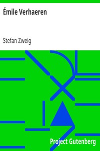 Book cover of "Émile Verhaeren"