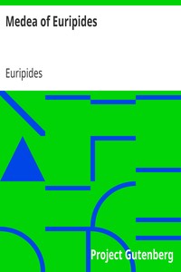 Book cover of "Medea of Euripides"
