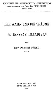 Book cover of "Der Wahn und die Träume in W. Jensens »Gradiva«"