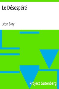 Book cover of "Le Désespéré"
