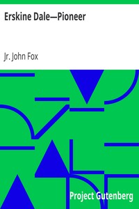 Book cover of "Erskine Dale—Pioneer"