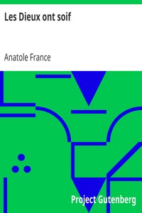 Book cover of "Les Dieux ont soif"