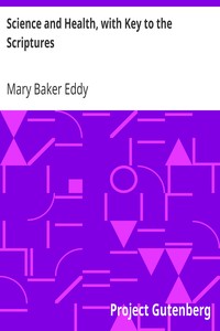 Book cover of "Science and Health, with Key to the Scriptures"
