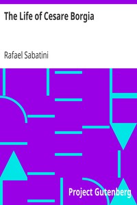 Book cover of "The Life of Cesare Borgia"