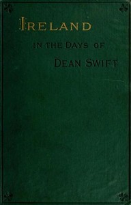 Book cover of "Ireland in the Days of Dean Swift (Irish Tracts, 1720 to 1734)"