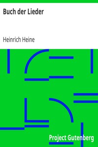 Book cover of "Buch der Lieder"