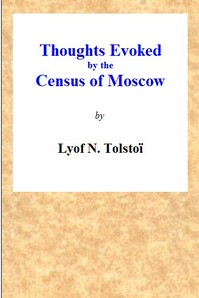 Book cover of "What to Do? Thoughts Evoked By the Census of Moscow"