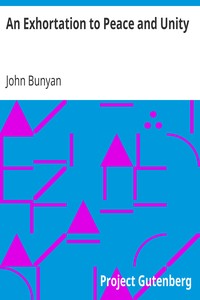 Book cover of "An Exhortation to Peace and Unity"