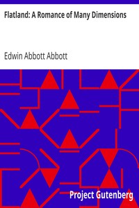 Book cover of "Flatland: A Romance of Many Dimensions"