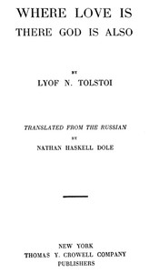 Book cover of "Where Love is There God is Also"