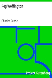 Book cover of "Peg Woffington"
