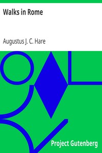 Book cover of "Walks in Rome"