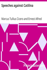 Book cover of "Speeches against Catilina"