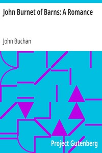 Book cover of "John Burnet of Barns: A Romance"