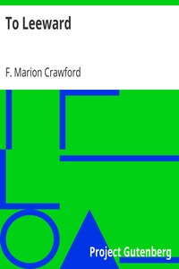 Book cover of "To Leeward"