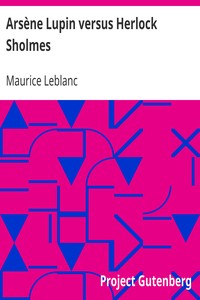 Book cover of "Arsène Lupin versus Herlock Sholmes"