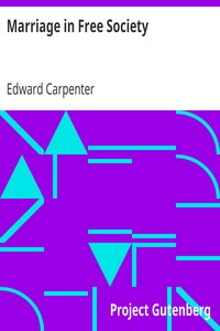 Book cover of "Marriage in Free Society"