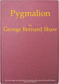 Book cover of "Pygmalion"