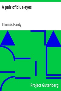 Book cover of "A pair of blue eyes"