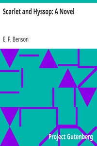 Book cover of "Scarlet and Hyssop: A Novel"