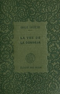 Book cover of "La voz de la conseja, t.1 - Selección de las mejores novelas breves y cuentos de los más esclarecidos literatos"