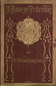 Book cover of "A Rose of Yesterday"
