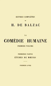 Book cover of "La Comédie humaine - Volume 01"