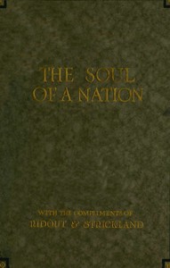 Book cover of "The Soul of a Nation"