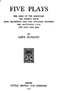 Book cover of "Five Plays"