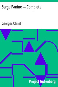 Book cover of "Serge Panine — Complete"