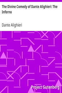 Book cover of "The Divine Comedy of Dante Alighieri: The Inferno"