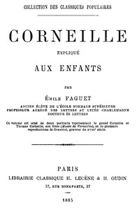 Book cover of "Corneille expliqué aux enfants"