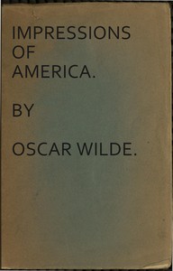 Book cover of "Impressions of America"